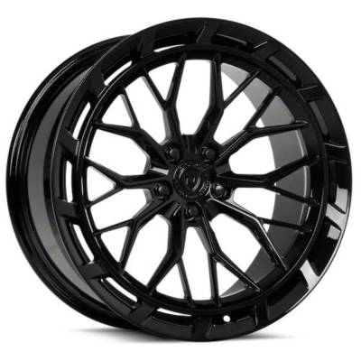 Dolce - Dolce Wheels DP07 Magari 19x8.5 5x112 28mm Gloss Black MAGARI-98552GB