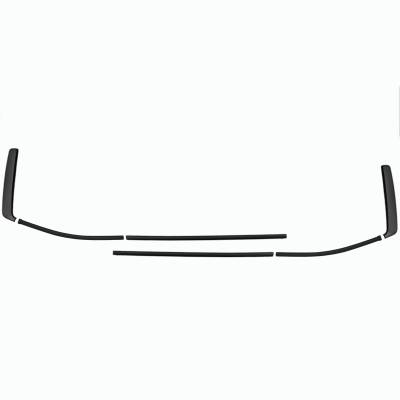 Ecoological - Ecoological W-GU02-DC Window Trim Overlay Matte Black for 22-26 Toyota Tundra
