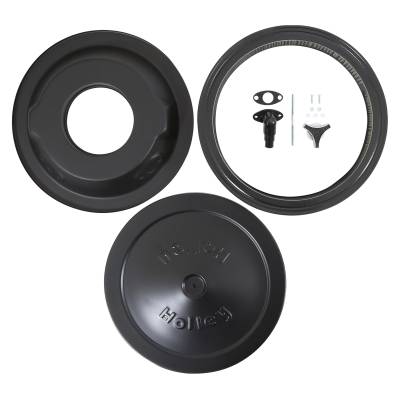 Holley - Holley EFI 120-4661B Black 14" Air Cleaner Assembly