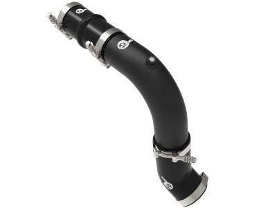 aFe Power - Takeda 46-20818-B Black Hot Side Intercooler Pipe 3" for 25-26 RAM 6.7L Cummins
