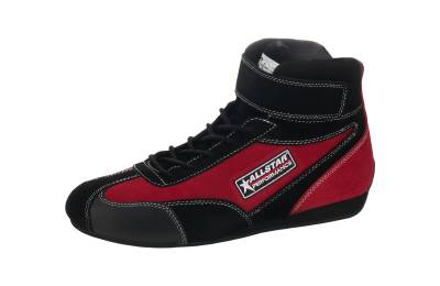 Allstar Performance - Allstar Performance ALL918724 Driving Shoes Black/Red SFI3.3/5 Pro Series 8.0