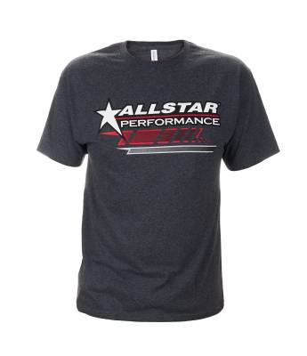 Allstar Performance - Allstar Performance ALL99908M Allstar T-Shirt Charcoal Red Graphic Medium