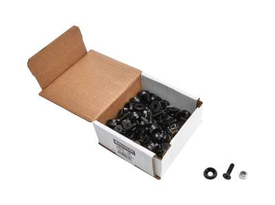 Allstar Performance - Allstar Performance ALL18629-50 Countersunk Bolts 1/4" w/3/4" Washer Black 50pk