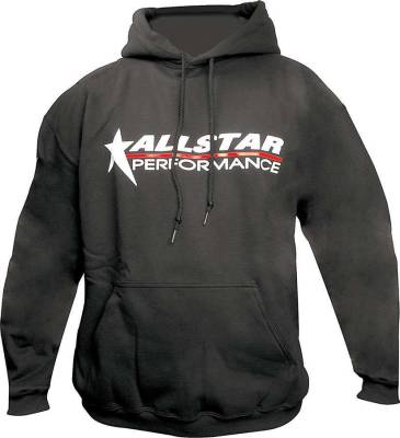 Allstar Performance - Allstar Performance ALL99913L Allstar Hooded Sweatshirt Large Black
