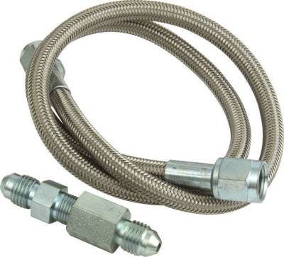 QUICKCAR RACING PRODUCTS - QuickCar Racing Products QRP61-71036 Gauge Line Kit 36" 1/8 NPT Male Ends