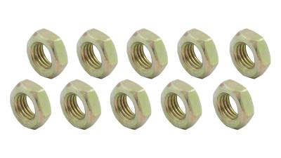 Allstar Performance - Allstar Performance ALL18255-10 3/8-24 LH Steel Jam Nuts 10Pc