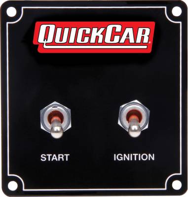 QUICKCAR RACING PRODUCTS - QuickCar Racing Products QRP50-750 Ignition Panel 2 Switch w/Pigtail