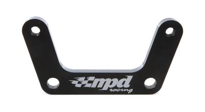 MPD RACING - MPD RACING MPD14152 Front Brake Mount Black Pavement 4x5.25"