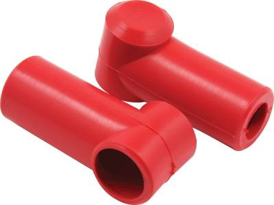 QUICKCAR RACING PRODUCTS - QuickCar Racing Products QRP57-601 Boot Battery Disconnect Red Pair