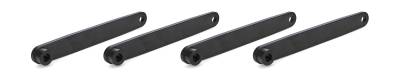 Ti22 PERFORMANCE - Ti22 Performance TIP2420 Ladder Straps w/Spacers Black Set Of 4