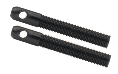 Allstar Performance - Allstar Performance ALL18493 L/W Aluminum Hood Pins 3/8" Black 2Pc