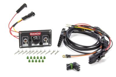 QUICKCAR RACING PRODUCTS - QuickCar Racing Products QRP50-2037 Ignition Harness/Panel Black Modified