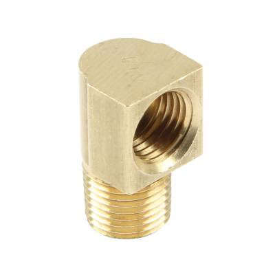 Allstar Performance - Allstar Performance ALL50125-50 Adapter Fittings 1/8 NPT To 3/16 90-DEG 50pk