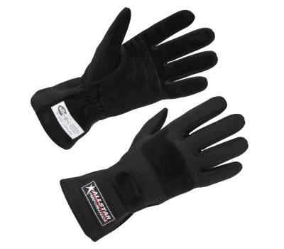 Allstar Performance - Allstar Performance ALL915011 Driving Gloves SFI 3.3/5 D/L Black Small