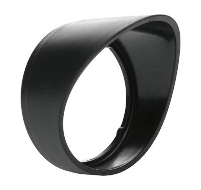 QUICKCAR RACING PRODUCTS - QuickCar Racing Products QRP61-216 Gauge Visor Black 2-1/16" Gauges