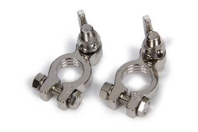 QUICKCAR RACING PRODUCTS - QuickCar Racing Products QRP57-610 Top Post Battery Terminl Nickel Plated