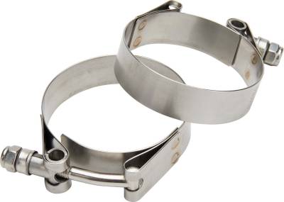 Allstar Performance - Allstar Performance ALL18344 T-Bolt Band Clamps 1.5" To 1-3/4"