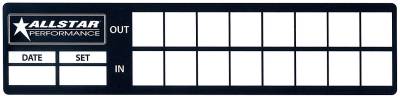 Allstar Performance - Allstar Performance ALL047 Tire Log Decals 8Pc