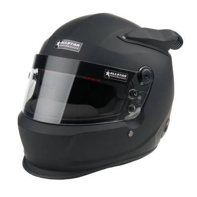Allstar Performance - Allstar Performance ALL942502 Series 50 Mid-Air Helmet Flat Black Medium SA2025