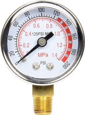 Allstar Performance - Allstar Performance ALL99340 Pressure Gauge for Air Tank