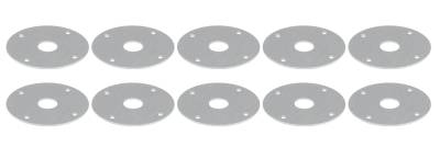 Allstar Performance - Allstar Performance ALL18518-10 Scuff Plates Aluminum 1/2" Hole 10Pc