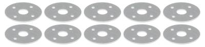 Allstar Performance - Allstar Performance ALL18519-10 Scuff Plates Aluminum 3/8" Hole 10Pc