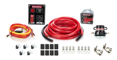 QUICKCAR RACING PRODUCTS - QuickCar Racing Products QRP50-830 Wiring Kit 2 Gauge w/Black 50-853 Panel