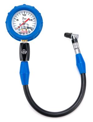 QUICKCAR RACING PRODUCTS - QuickCar Racing Products QRP56-020 Tire Pressure Gauge 20 PSI