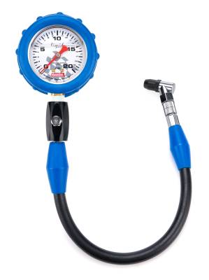 QUICKCAR RACING PRODUCTS - QuickCar Racing Products QRP56-021 Tire Gauge 20 PSI Liquid Filled