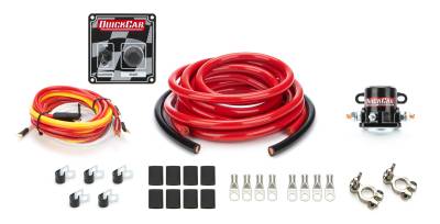 QUICKCAR RACING PRODUCTS - QuickCar Racing Products QRP50-234 Wiring Kit 2 Gauge w/50-102 Switch Panel