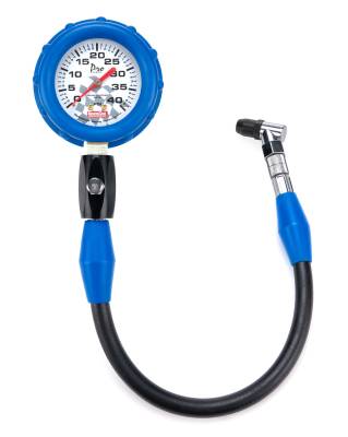QUICKCAR RACING PRODUCTS - QuickCar Racing Products QRP56-040 Tire Pressure Gauge 40 PSI