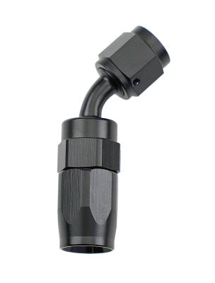 Allstar Performance - Allstar Performance ALL49331 Reusable Hose End Black 45-DEG Elbow -4
