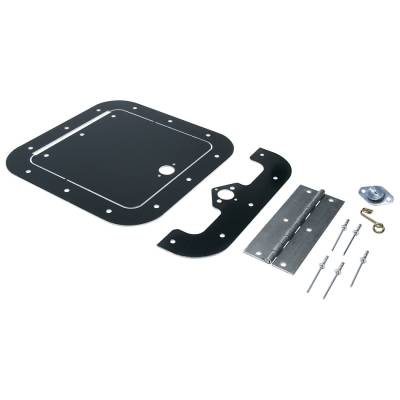 Allstar Performance - Allstar Performance ALL18540 Access Panel Kit Black 6" x 6"
