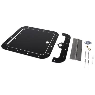 Allstar Performance - Allstar Performance ALL18541 Access Panel Kit Black 8" x 8"
