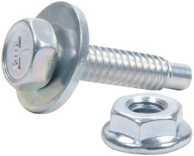Allstar Performance - Allstar Performance ALL18655 Body Bolt Kit 10Pc Silver 1-1/8"