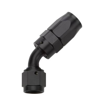 Allstar Performance - Allstar Performance ALL49336 Reusable Hose End Black 45-DEGElbow -16