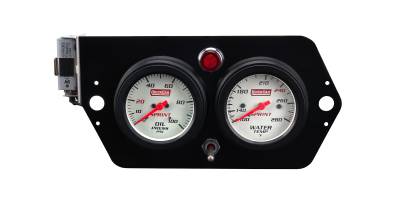 QUICKCAR RACING PRODUCTS - QuickCar Racing Products QRP61-6005-1 Gauge Panel Deluxe Sprint w/Mag Switch