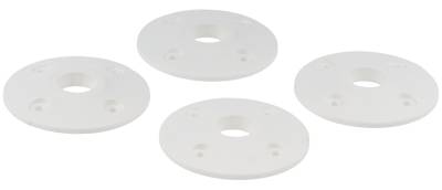 Allstar Performance - Allstar Performance ALL18431 Scuff Plate Plastic White 4Pc
