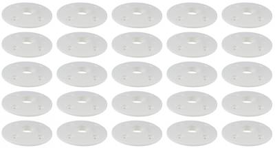 Allstar Performance - Allstar Performance ALL18431-25 Scuff Plate Plastic White 25pk