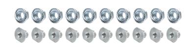 Allstar Performance - Allstar Performance ALL18548-10 Threaded Nut Insert Aluminum 10pk