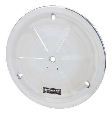 Allstar Performance - Allstar Performance ALL44140 Aluminum Wheel Cover Weld Louvered Polished