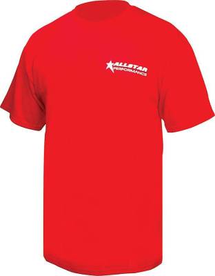 Allstar Performance - ALLSTAR PERFORMANCE ALL99904L Allstar T-Shirt Red Large