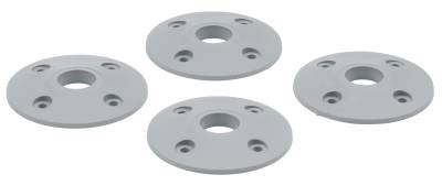 Allstar Performance - Allstar Performance ALL18435 Scuff Plate Plastic Silver 4Pc