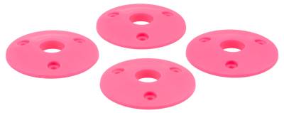 Allstar Performance - Allstar Performance ALL18436 Scuff Plate Plastic Pink 4Pc