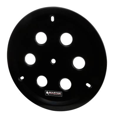 Allstar Performance - Allstar Performance ALL44143 Aluminum Wheel Cover Weld Multi Hole Black