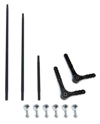 Ti22 PERFORMANCE - Ti22 Performance TIP5538 Throttle Linkage Kit Steel Rod End Bell Crank