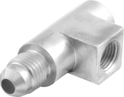 QUICKCAR RACING PRODUCTS - QuickCar Racing Products QRP61-722 Aluminum Tee 1/8 NPT x 1/8 NPT x -4