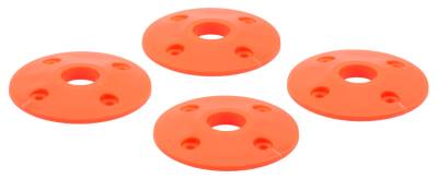 Allstar Performance - Allstar Performance ALL18439 Scuff Plate Plastic Fluorescent Orange 4Pc