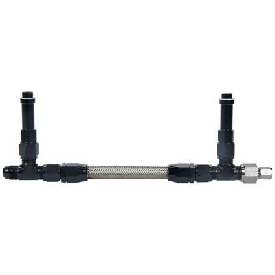 Allstar Performance - Allstar Performance ALL26167 Fuel Line Kit 9-5/8" BG Demon Black