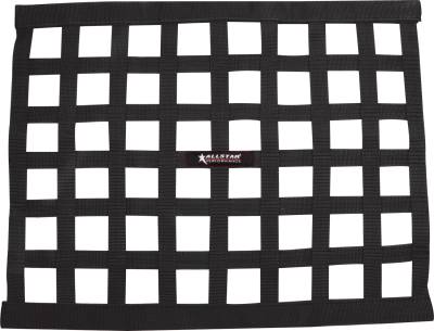 Allstar Performance - Allstar Performance ALL10284 Window Net Ribbon Style 18 x 24 Black Non-SFI